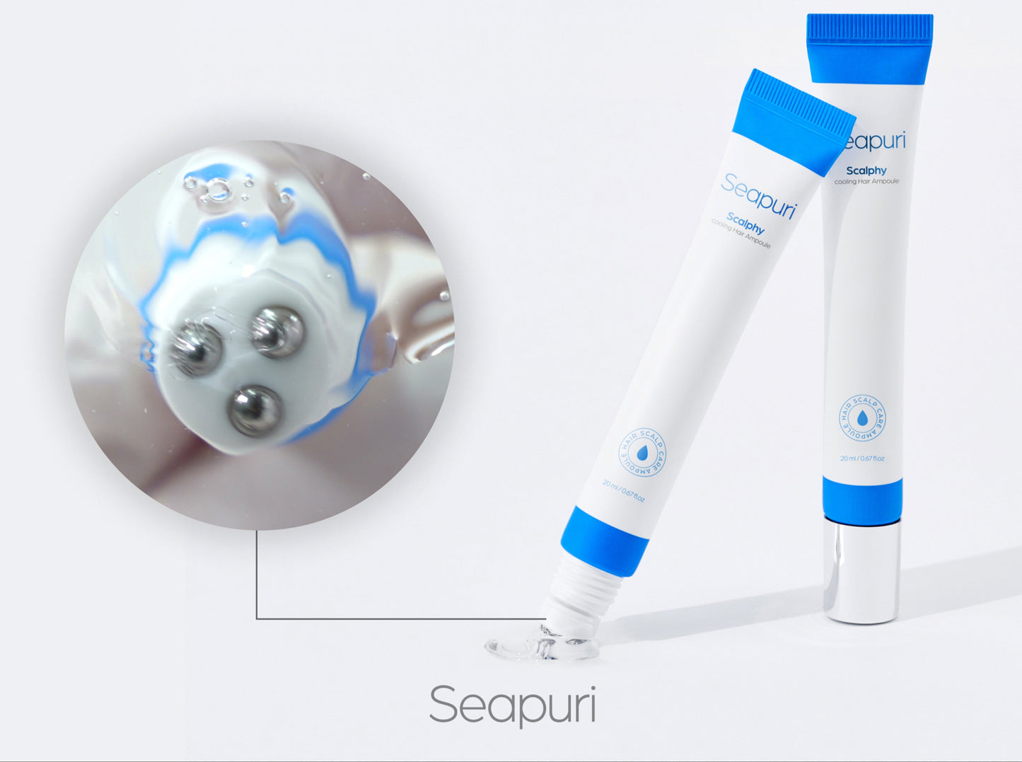 Scalpy | Hair Ampoule with Triple-Roller Cooling Applicator