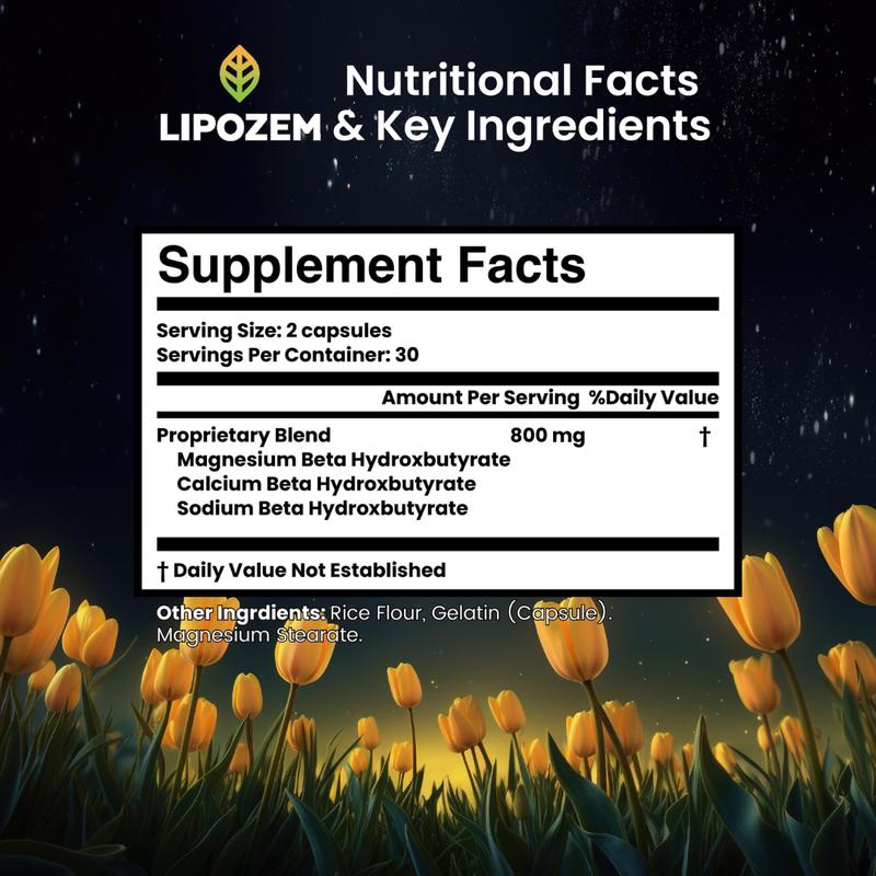Lipozem | Natural BHB Supplement