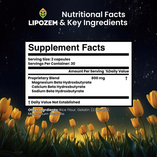 Lipozem | Natural BHB Supplement